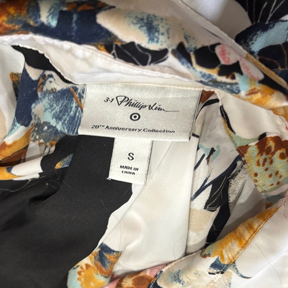 3.1 Phillip Lim Multicolor Floral Blouse - Picture 7 of 7